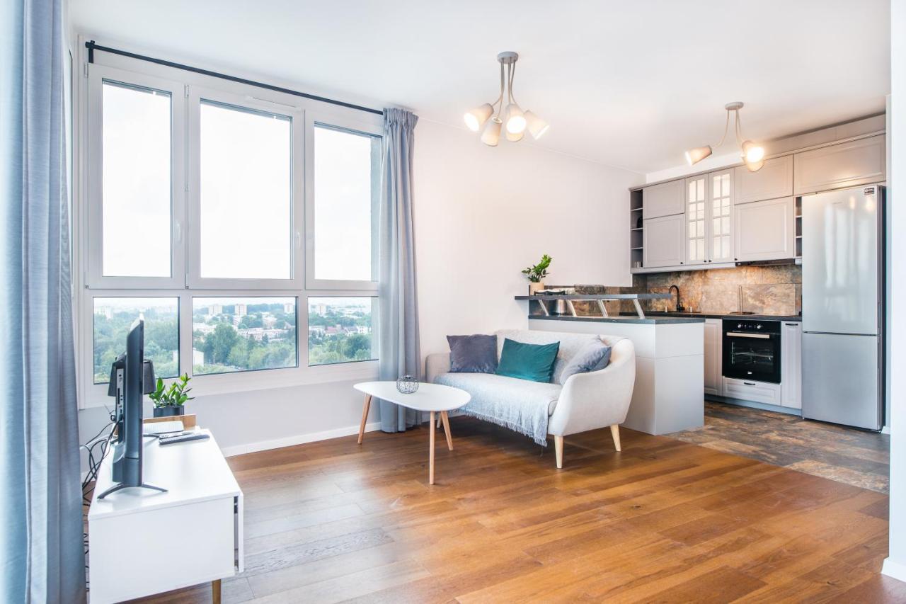 Mogilska Tower Apartments Near Tauron Arena By Inpoint - Free Underground Parking 克拉科夫 外观 照片