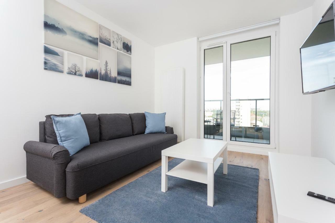 Mogilska Tower Apartments Near Tauron Arena By Inpoint - Free Underground Parking 克拉科夫 外观 照片